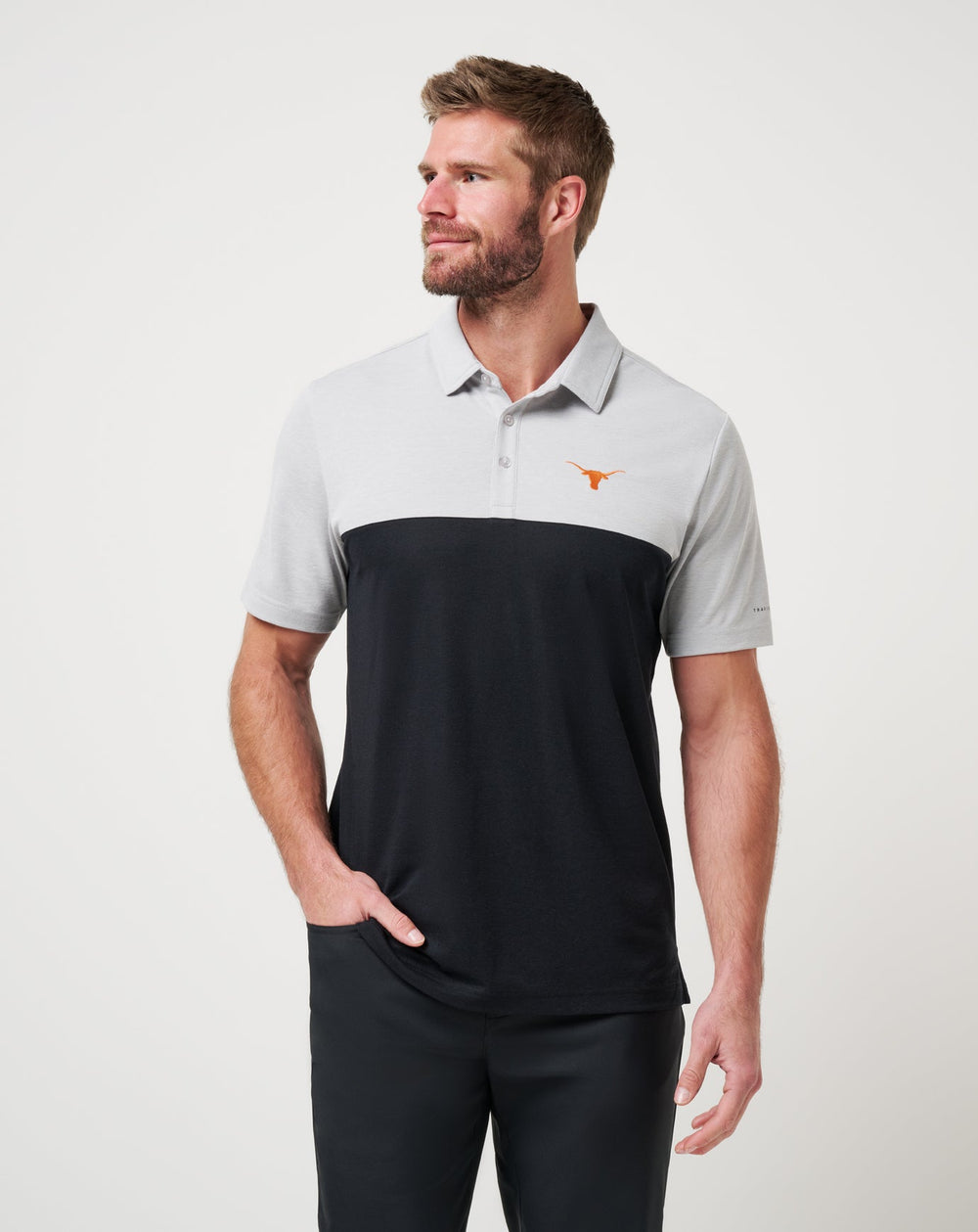 UT Austin Drop Back Polo - Travis Mathew