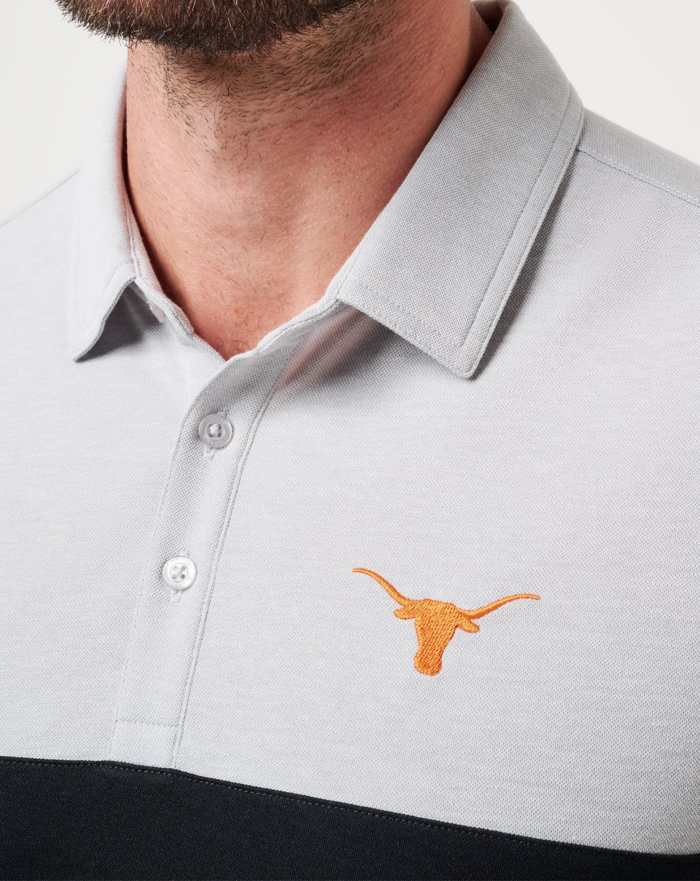 UT Austin Drop Back Polo - Travis Mathew