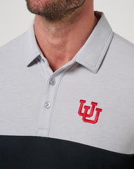 Utah Drop Back Polo - Travis Mathew
