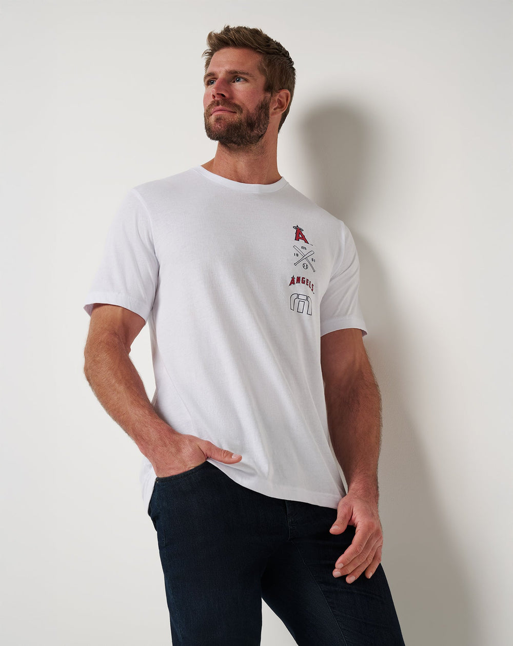 Los Angeles Angels Sunset Slam 2.0 Tee - Travis Mathew